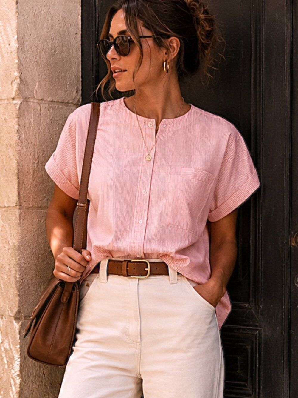 Vintage Picture Perfect Striped Shirt